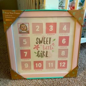 NWT First year picture frame